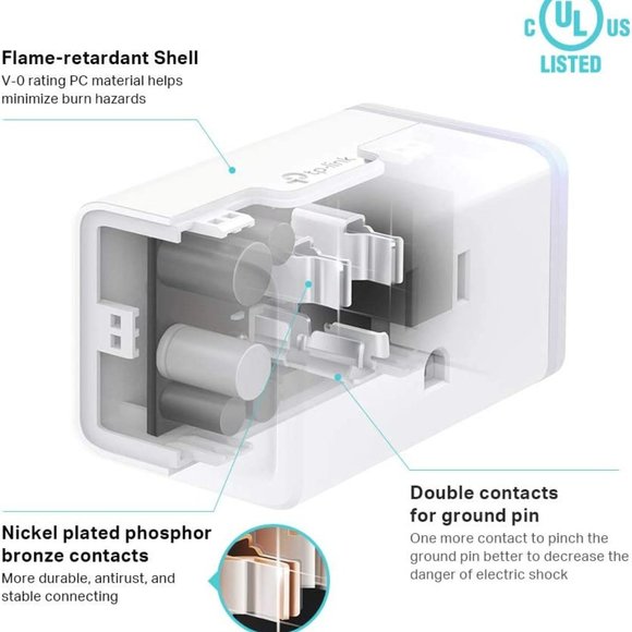 Kasa Smart Plug Mini w/ Energy Monitoring Smart Home Wi-Fi Outlet Works w/ Alexa - Picture 4 of 7